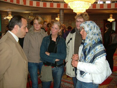 Besuch in der Moschee